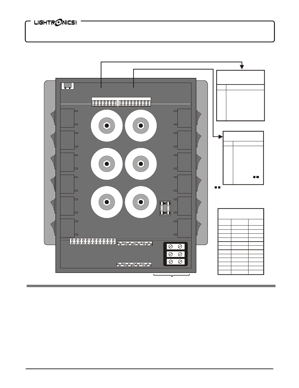 Ar – 1202, Architectural dimmer, External connections lighting load connections | Lightronics AR1202 User Manual | Page 6 / 22