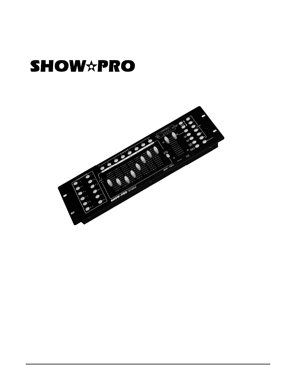 Lightronics SM192 User Manual | 10 pages