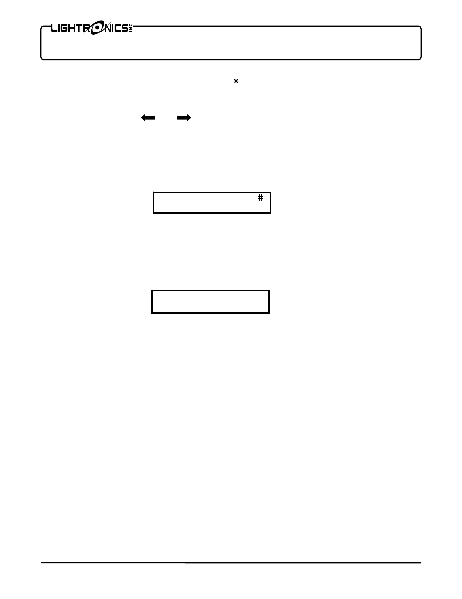 Tl - 2448 lighting controller | Lightronics TL2448 User Manual | Page 7 / 18