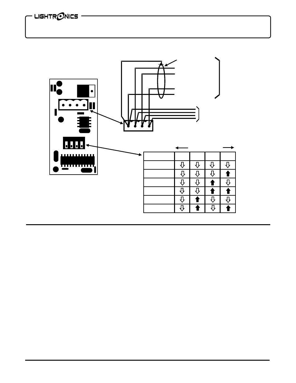 Ai - 1001 ir remote interface, Ai-1001 rear view | Lightronics AI1001 User Manual | Page 2 / 4