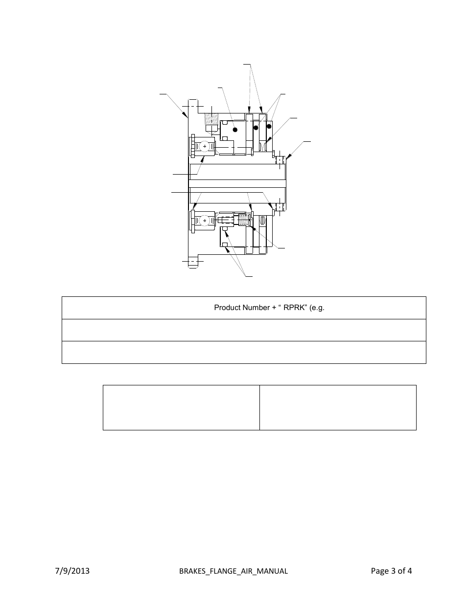 Mach III Clutch BAF2K-STH & BAF2K-STL User Manual | Page 3 / 4