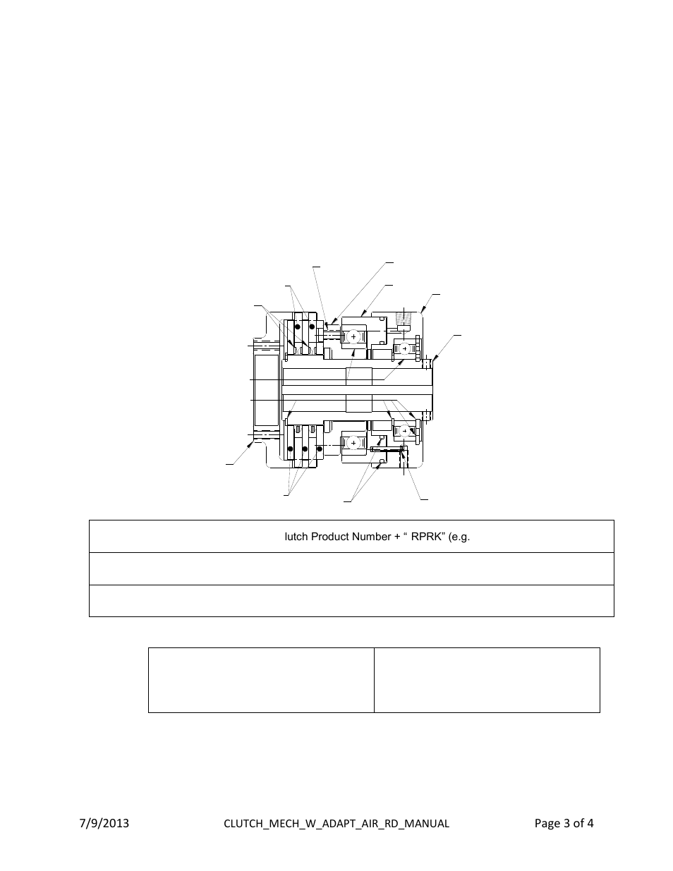 Mach III Clutch M6R2G-STH & M6R2G-STL User Manual | Page 3 / 4