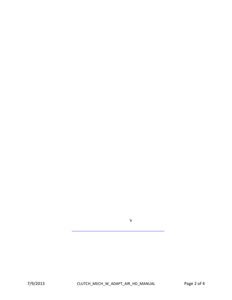 Mach III Clutch MBR2K-STH User Manual | Page 2 / 4