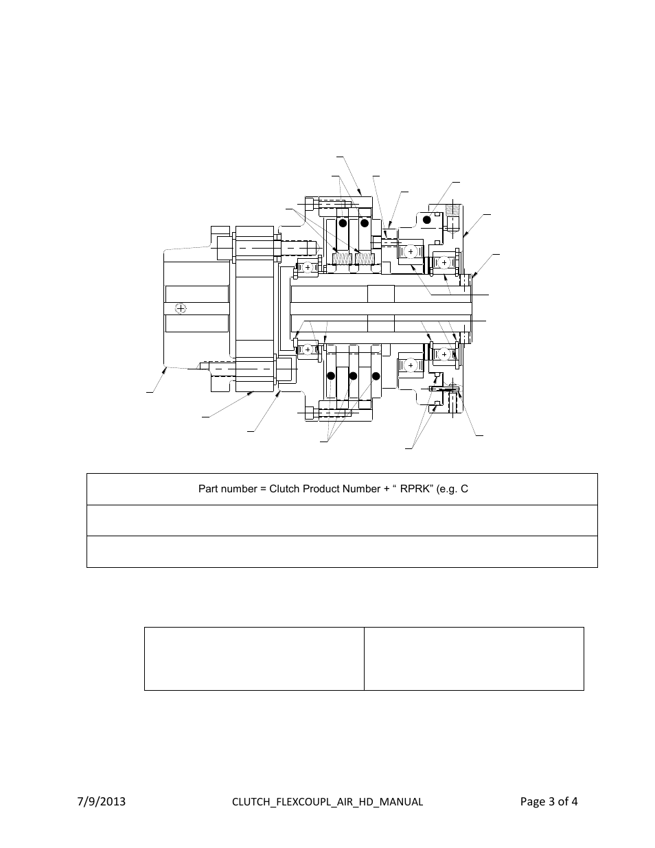 Mach III Clutch C6H2K-STH & C6H2K-STL User Manual | Page 3 / 4