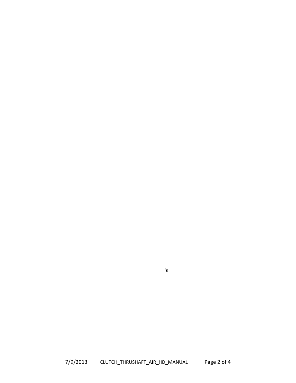 Mach III Clutch CBA2K-STH User Manual | Page 2 / 4
