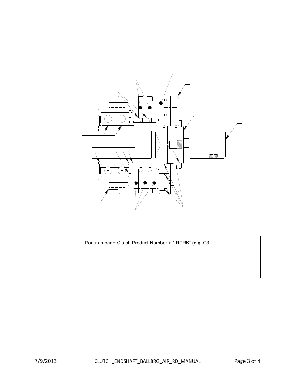 Mach III Clutch C6D2G-STH & C6D2G-STL User Manual | Page 3 / 4