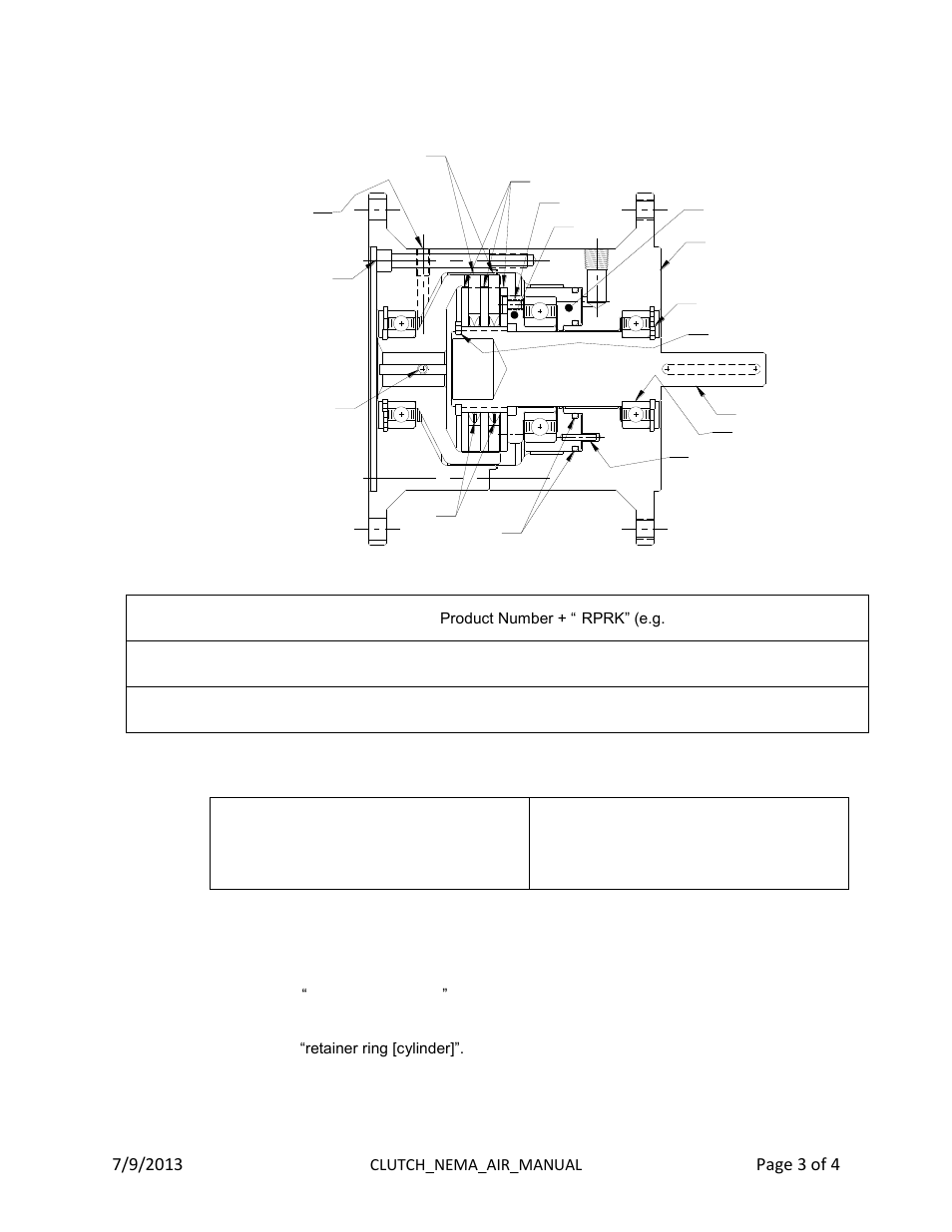 Mach III Clutch C5C2R-21H, C5C2R-21HCA, C5C2R-21HSS User Manual | Page 3 / 4