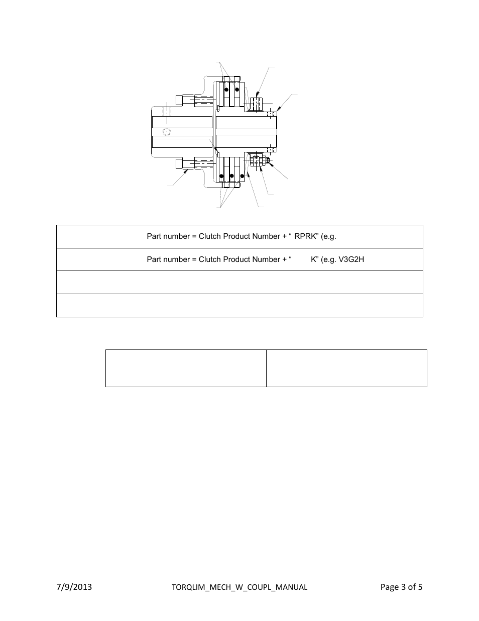 Mach III Clutch V8G1K-STL, V8G2K-STL User Manual | Page 3 / 5