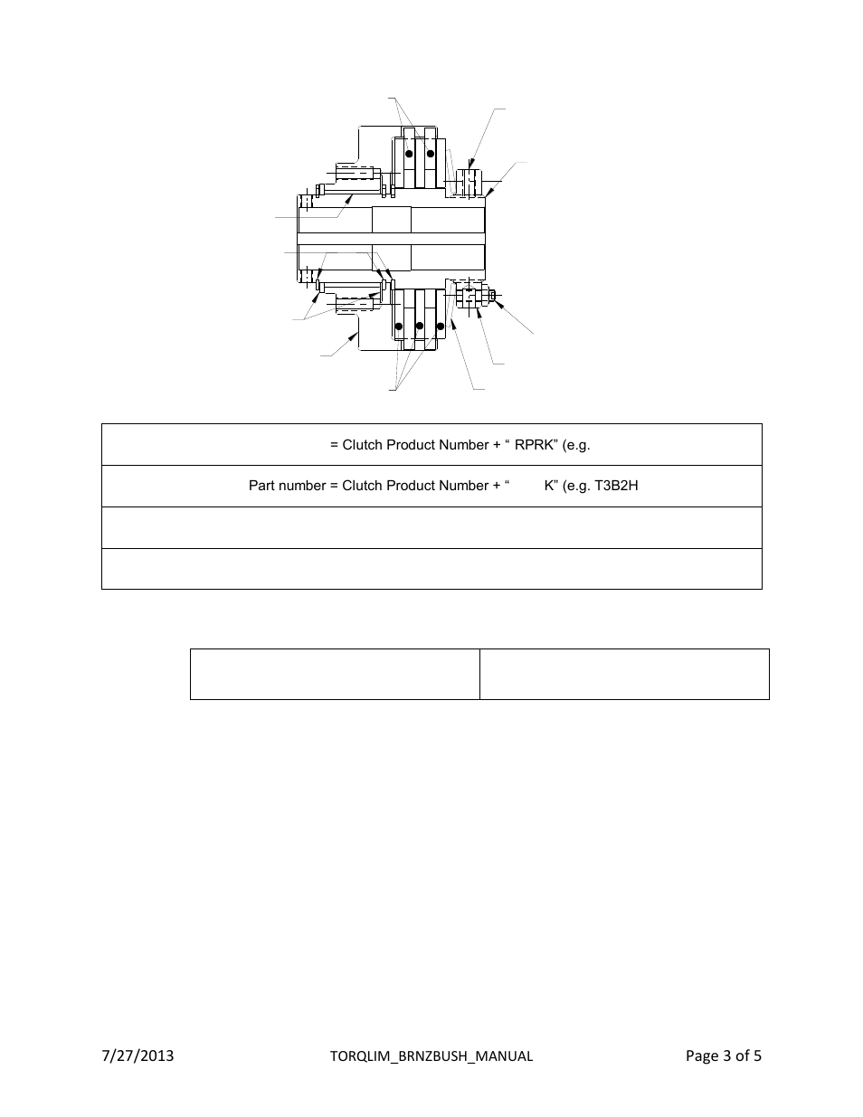 Mach III Clutch T6B1G-STL, T6B1H-STL, T6B2H-STL User Manual | Page 3 / 5