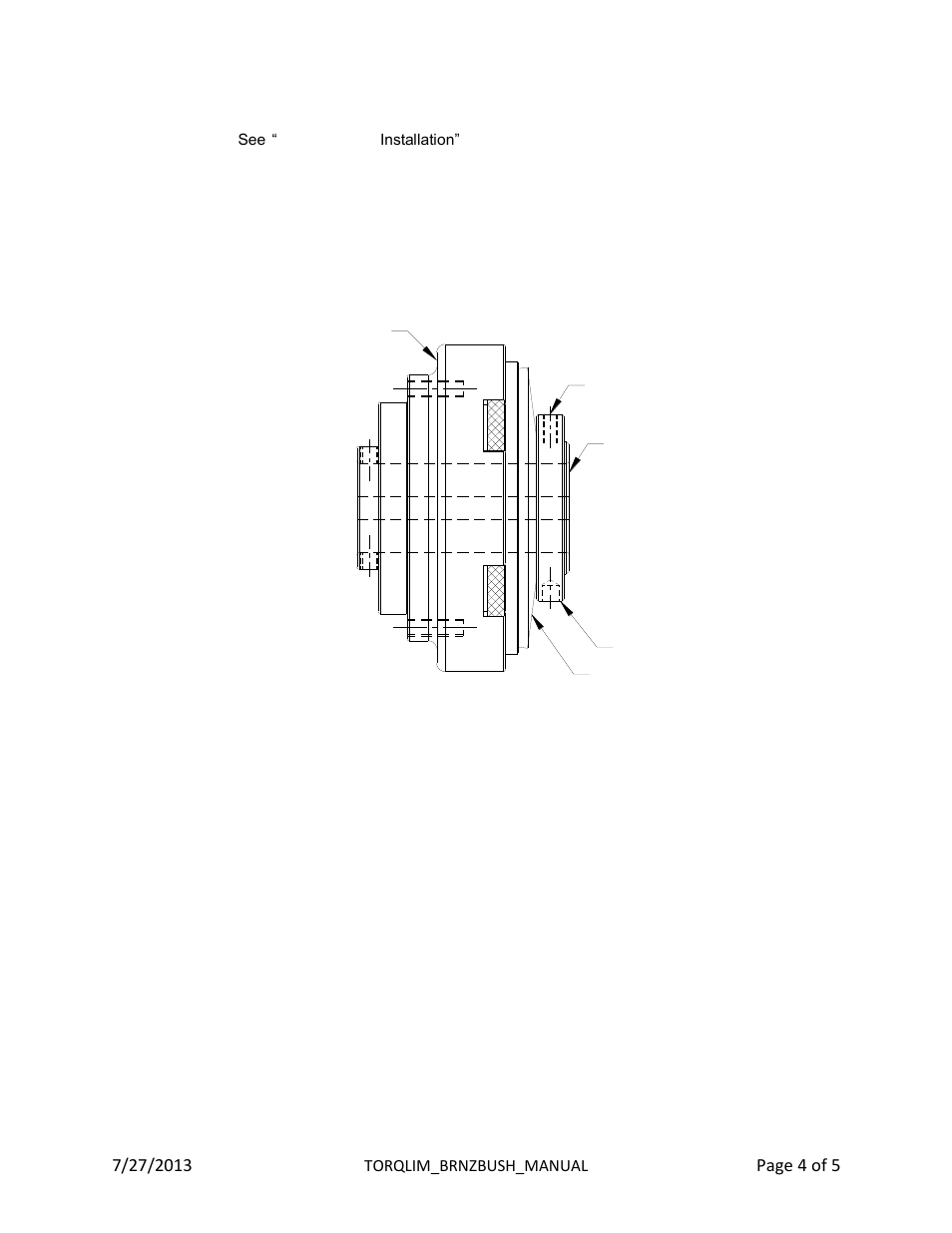 Ab c d e | Mach III Clutch T6B1G-STL, T6B1H-STL, T6B2H-STL User Manual | Page 4 / 5