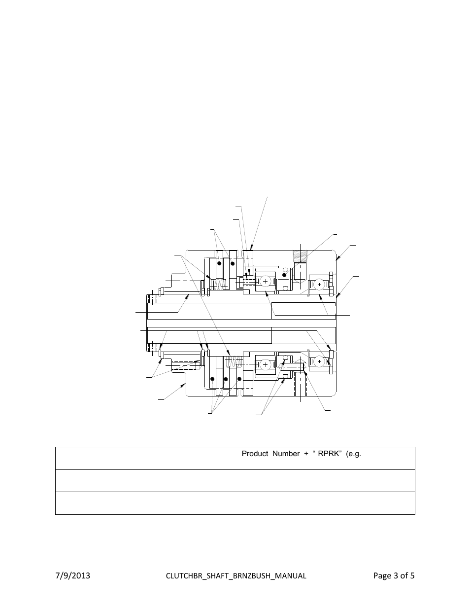 Mach III Clutch X6B2G-STH User Manual | Page 3 / 5