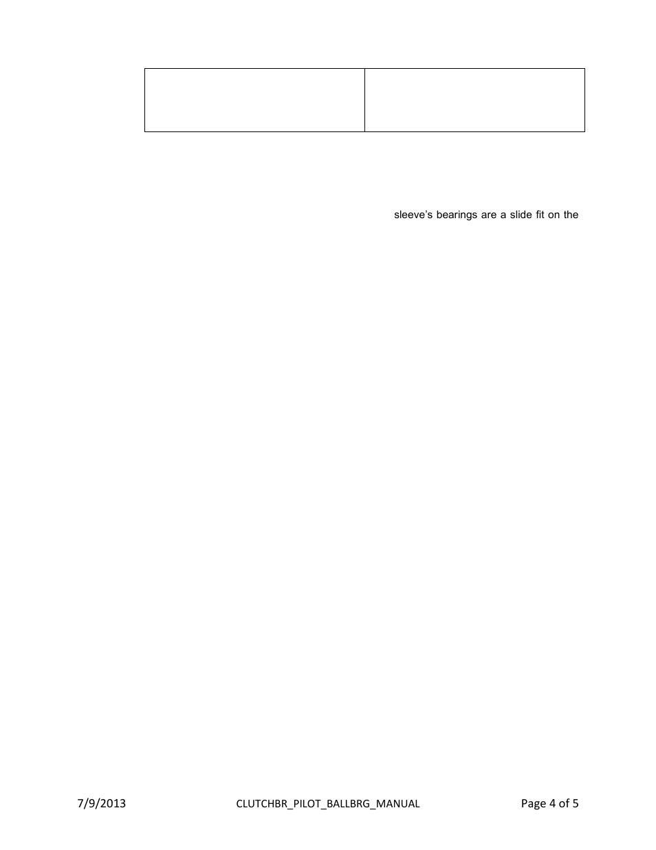 Mach III Clutch W6A2G-STH User Manual | Page 4 / 5