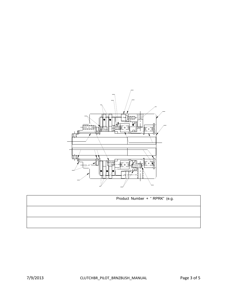 Mach III Clutch W6B2G-STH User Manual | Page 3 / 5