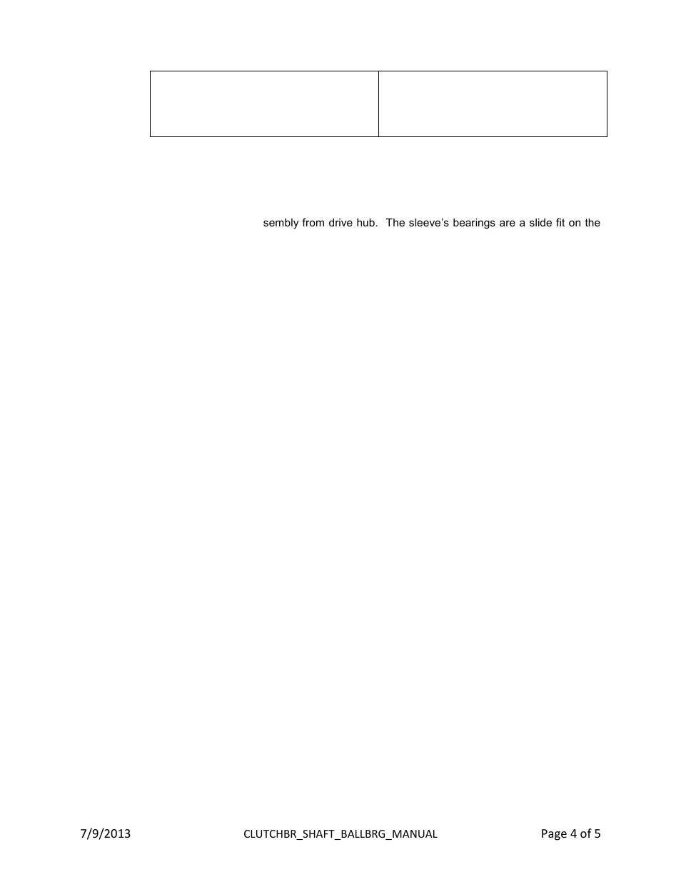 Mach III Clutch X6A2G-STH User Manual | Page 4 / 5