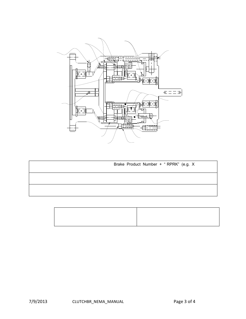 Mach III Clutch X7C2R-21H, X7C2R-21HCA, X7C2R-21HSS User Manual | Page 3 / 4