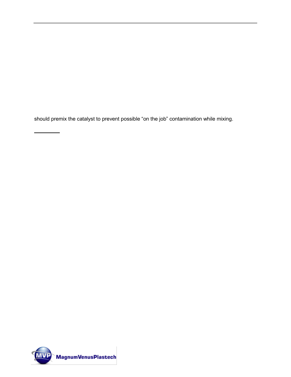 Magnum Venus Plastech PATRIOT 10:1 ADHESIVE SYSTEM User Manual | Page 11 / 66