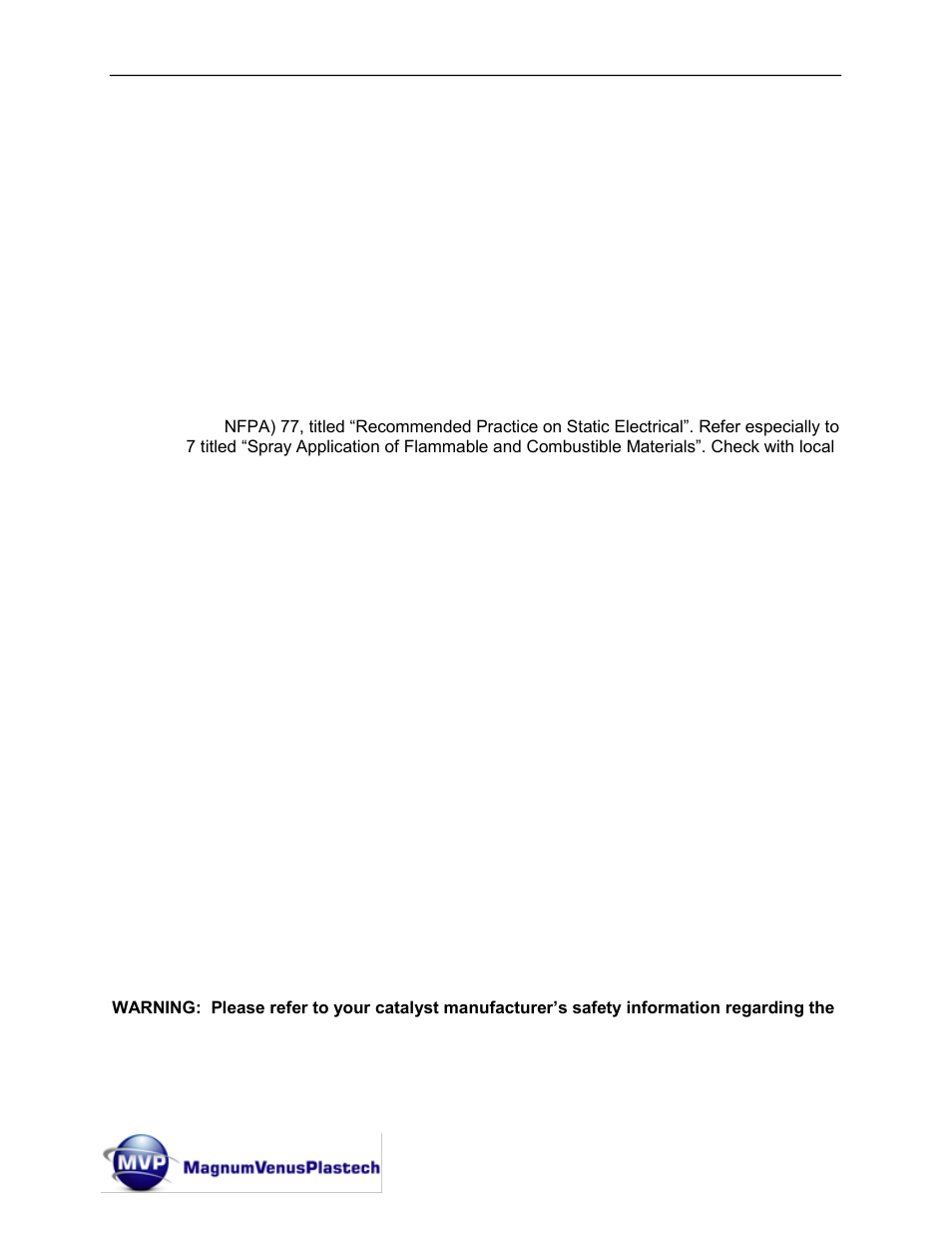Magnum Venus Plastech PATRIOT 10:1 ADHESIVE SYSTEM User Manual | Page 14 / 66