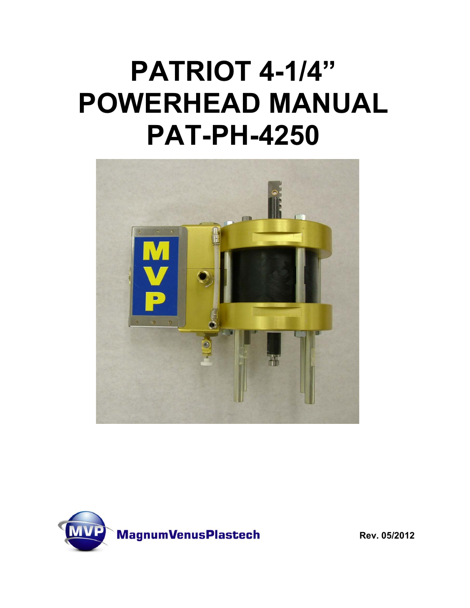 Magnum Venus Plastech PATRIOT 4-1_4 PAT-PH-4250 User Manual | 34 pages