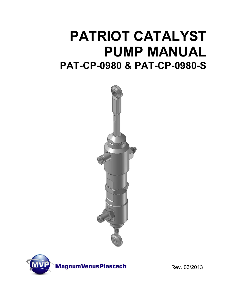 Magnum Venus Plastech PATRIOT PAT-CP-0980-S User Manual | 29 pages