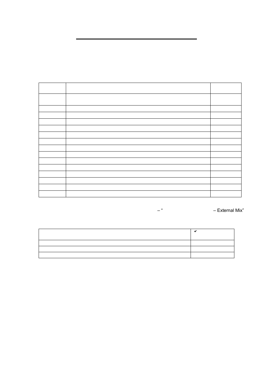 Magnum Venus Plastech PATRIOT PRE-START CHECKLIST - External Mix User Manual | 1 page