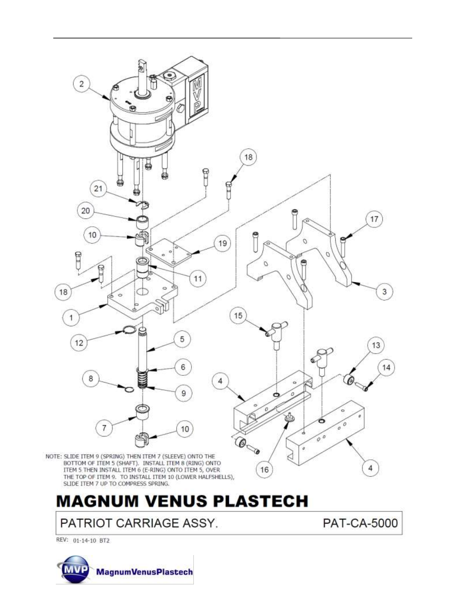 Magnum Venus Plastech PATRIOT Multi-Color Gel Coater MVG-PAT-1500XINT User Manual | Page 47 / 60