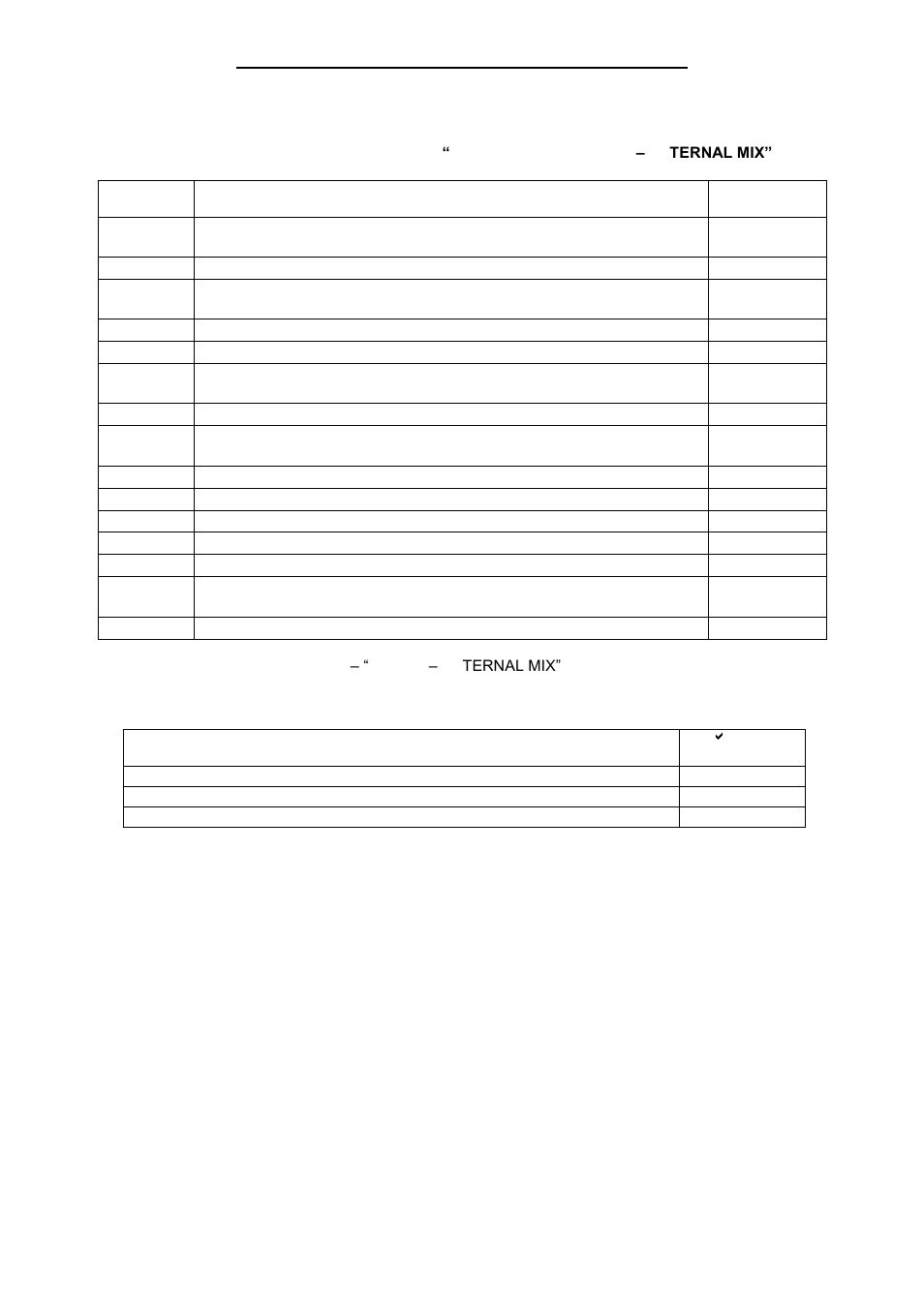 Magnum Venus Plastech PATRIOT FIRST TIME START-UP CHECK LIST - External Mix User Manual | 1 page