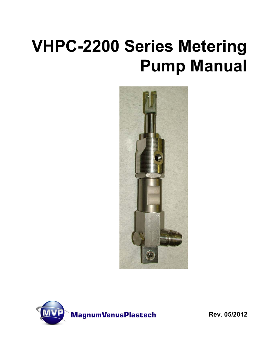 Magnum Venus Plastech UltraMAX VHPC-2200 Series User Manual | 34 pages