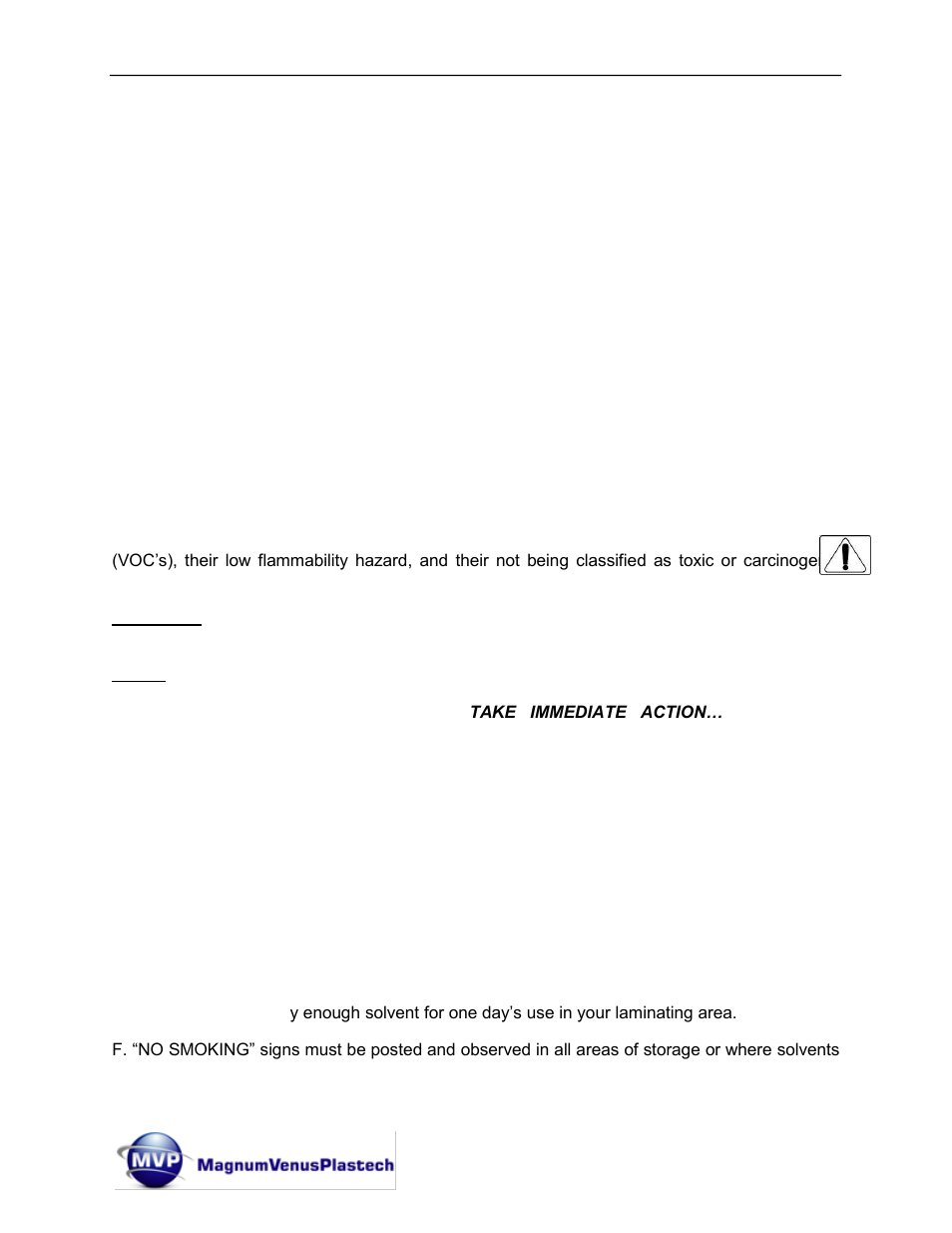 Magnum Venus Plastech UltraMAX VLS-2400 Series User Manual | Page 10 / 72