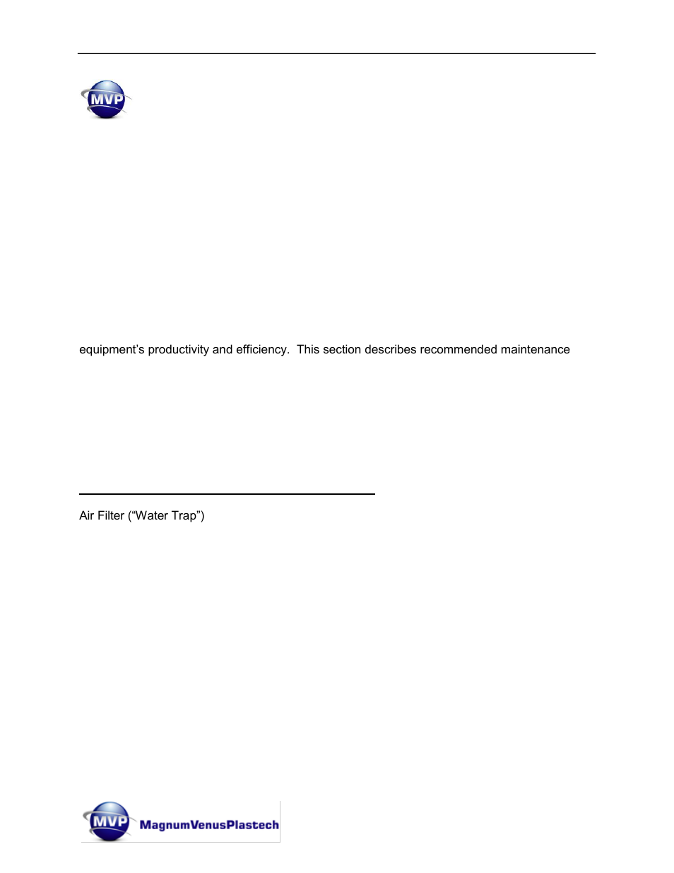 Maintenance | Magnum Venus Plastech UltraMAX VLS-4600 Series User Manual | Page 20 / 86