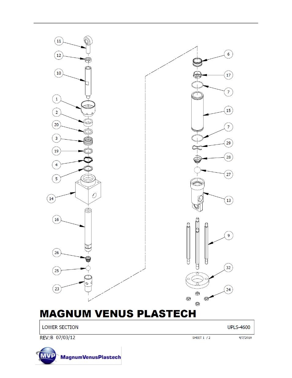 Magnum Venus Plastech UltraMAX VLS-4600 Series User Manual | Page 81 / 86