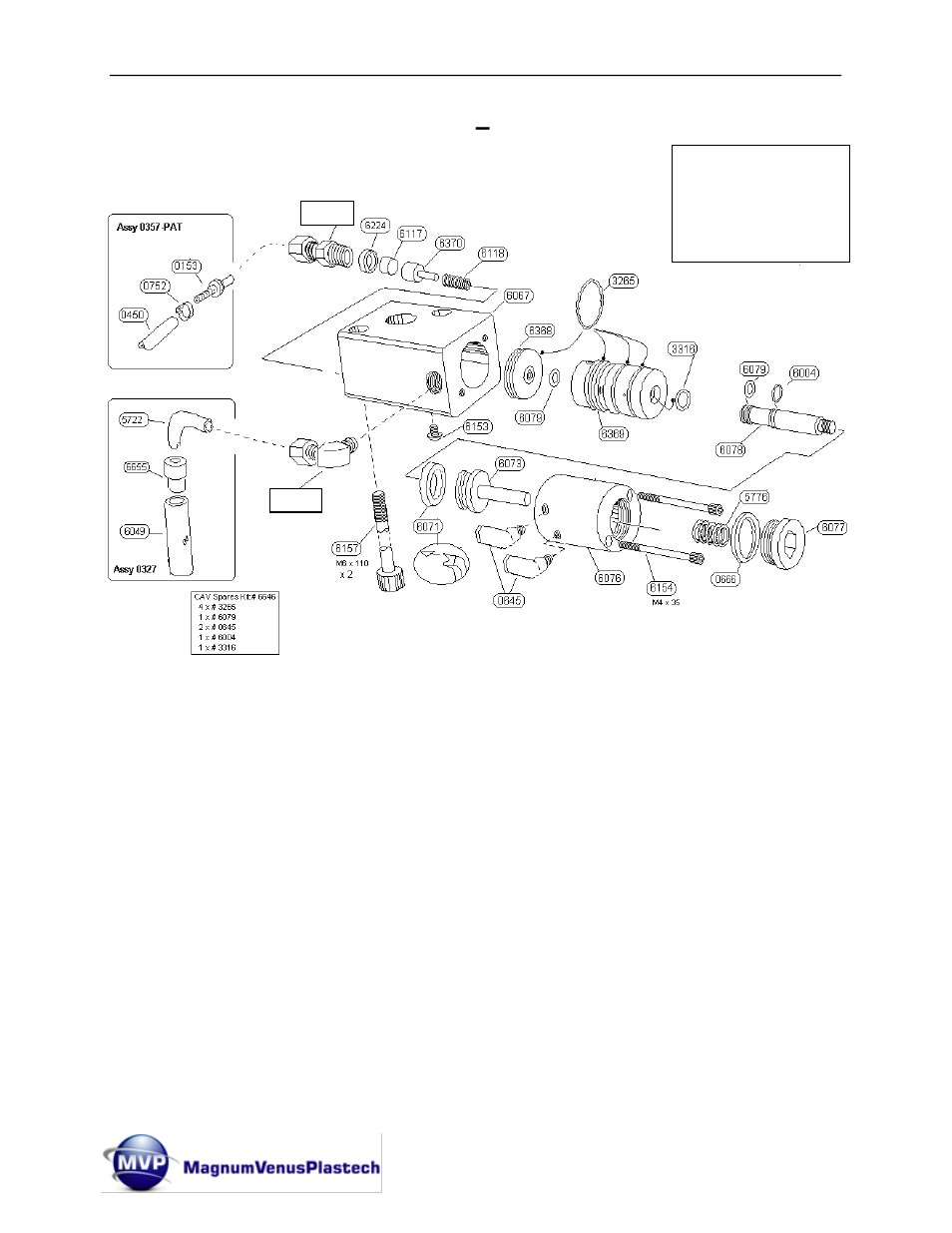 Catalyst auto valve assembly – cav | Magnum Venus Plastech Flex Molding Process MKVI Mix User Manual | Page 49 / 92