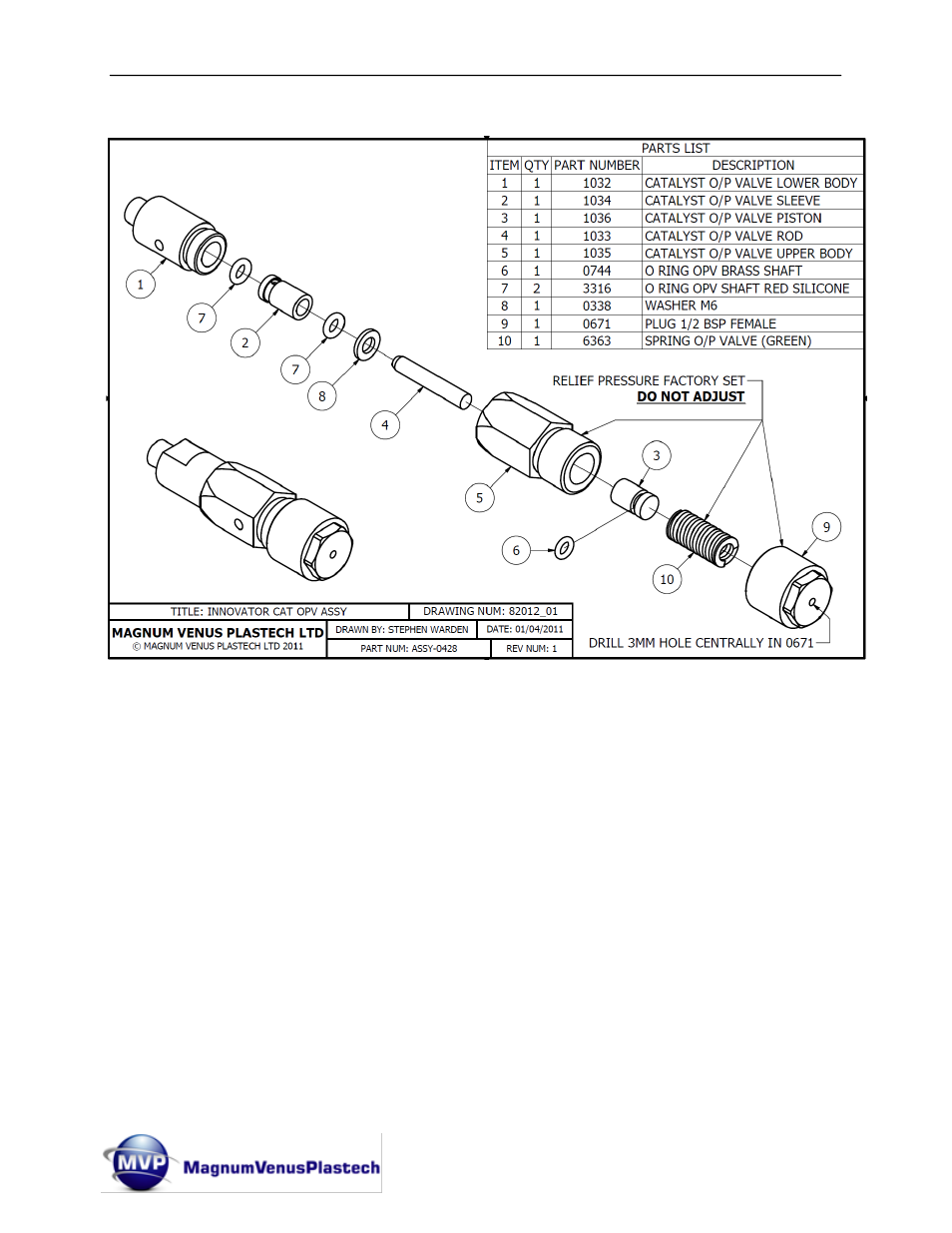 Magnum Venus Plastech Flex Molding Process MKVI Mix User Manual | Page 61 / 92