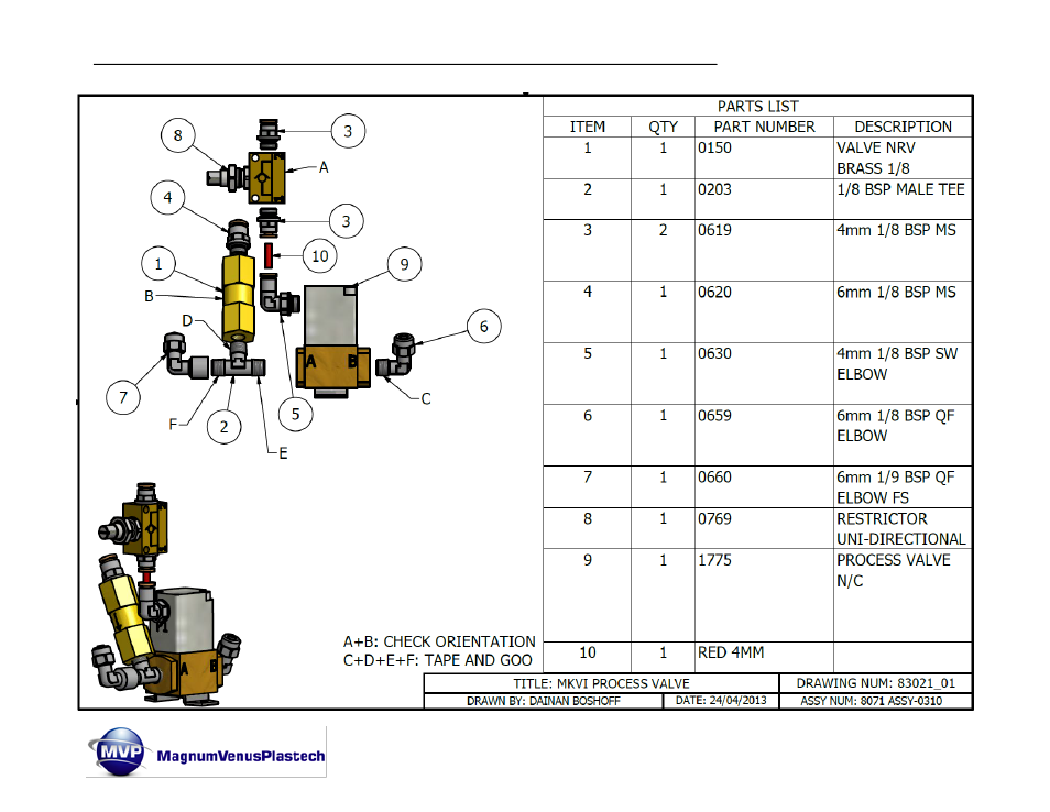 Magnum Venus Plastech Flex Molding Process MKVI Mix User Manual | Page 83 / 92