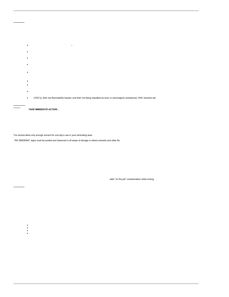 3 clean-up solvents and resin diluents, 4 catalyst diluents | Magnum Venus Plastech INNOVATOR II CONTROL UNIT User Manual | Page 7 / 56