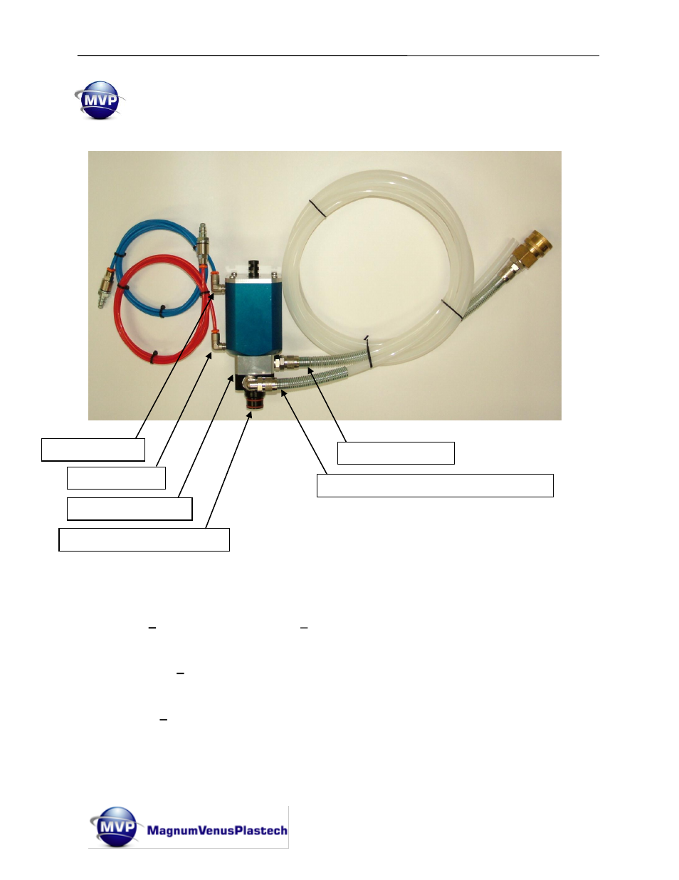 Overview | Magnum Venus Plastech Flex Molding Process IVX3 INJECTION VALVE 8010 User Manual | Page 16 / 42