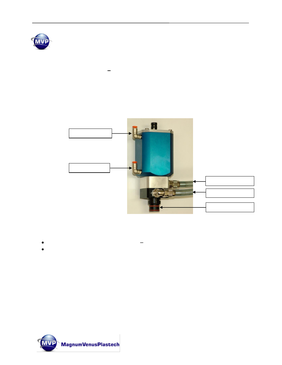 Connections | Magnum Venus Plastech Flex Molding Process IVX3 INJECTION VALVE 8010 User Manual | Page 17 / 42