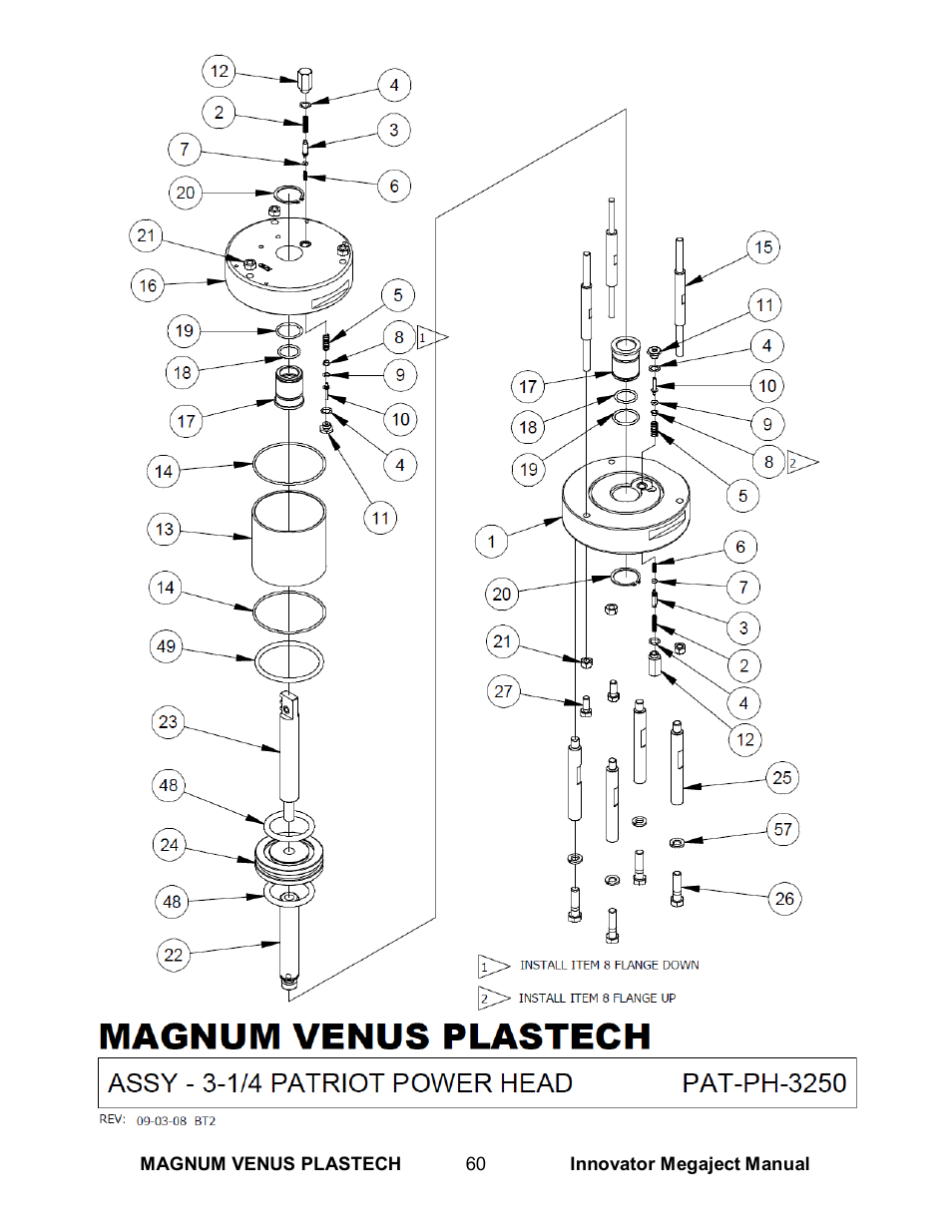 Magnum Venus Plastech INNOVATOR MEGAJECT 5000 (8001) User Manual | Page 60 / 77