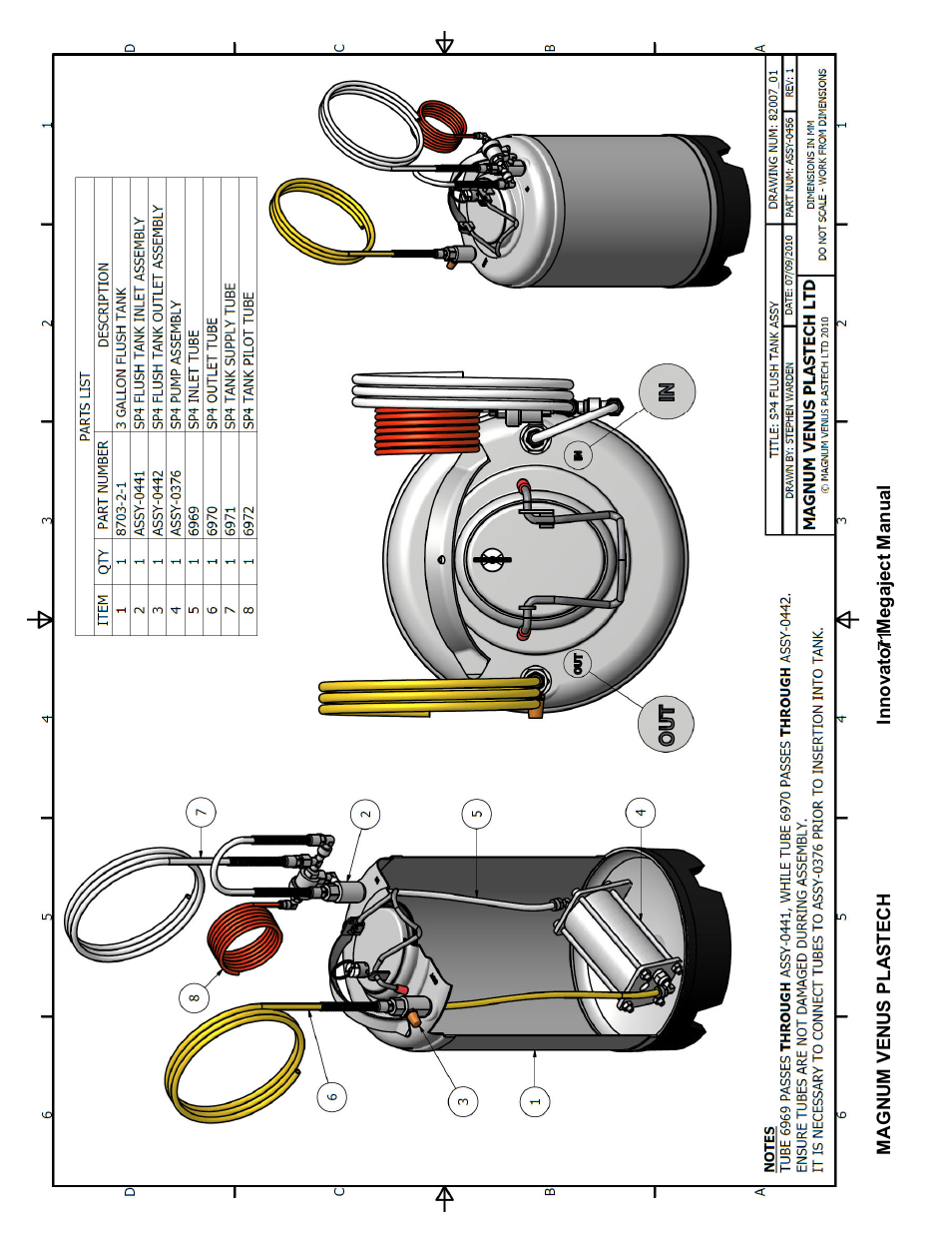 Magnum Venus Plastech INNOVATOR MEGAJECT 5000 (8001) User Manual | Page 71 / 77