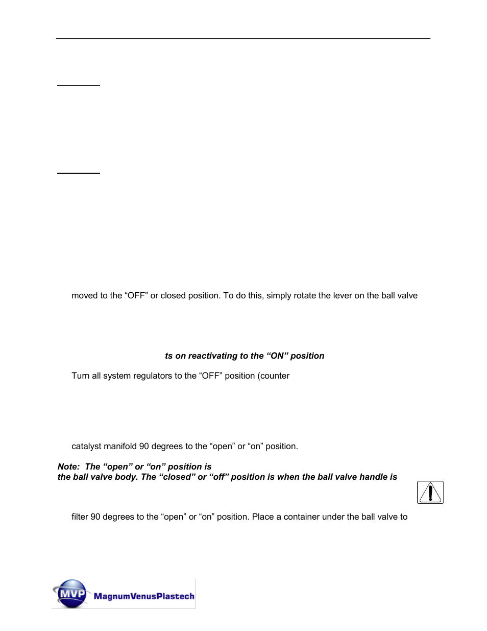 Magnum Venus Plastech HYDRAULIC MINI LINK User Manual | Page 13 / 72