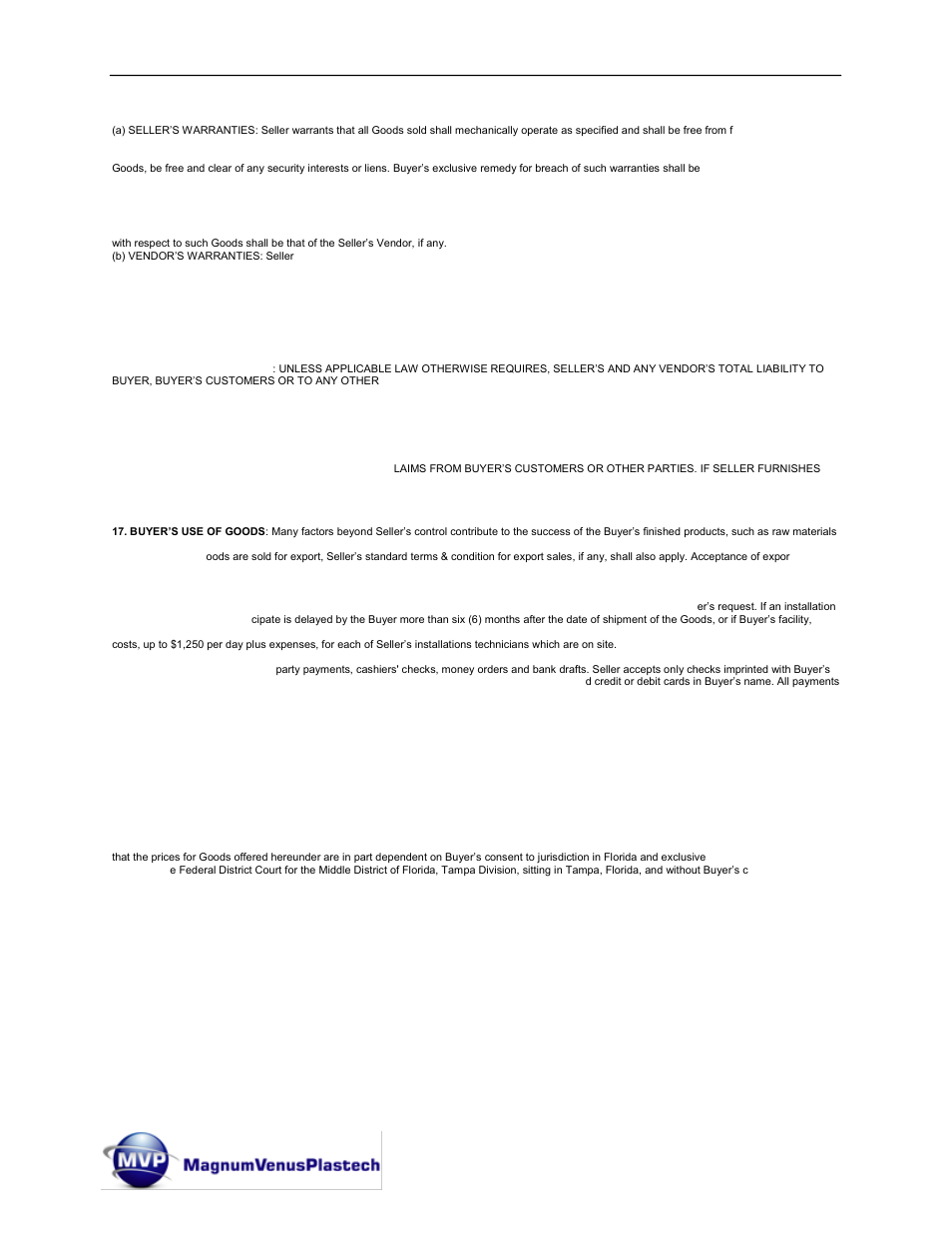 Mini link operations manual | Magnum Venus Plastech HYDRAULIC MINI LINK User Manual | Page 5 / 72