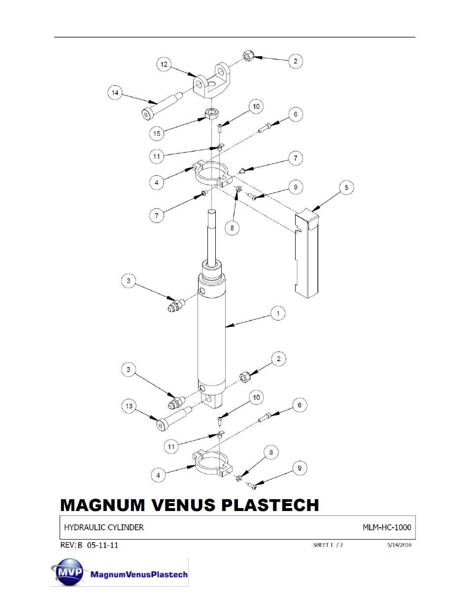 Magnum Venus Plastech HYDRAULIC MINI LINK User Manual | Page 66 / 72