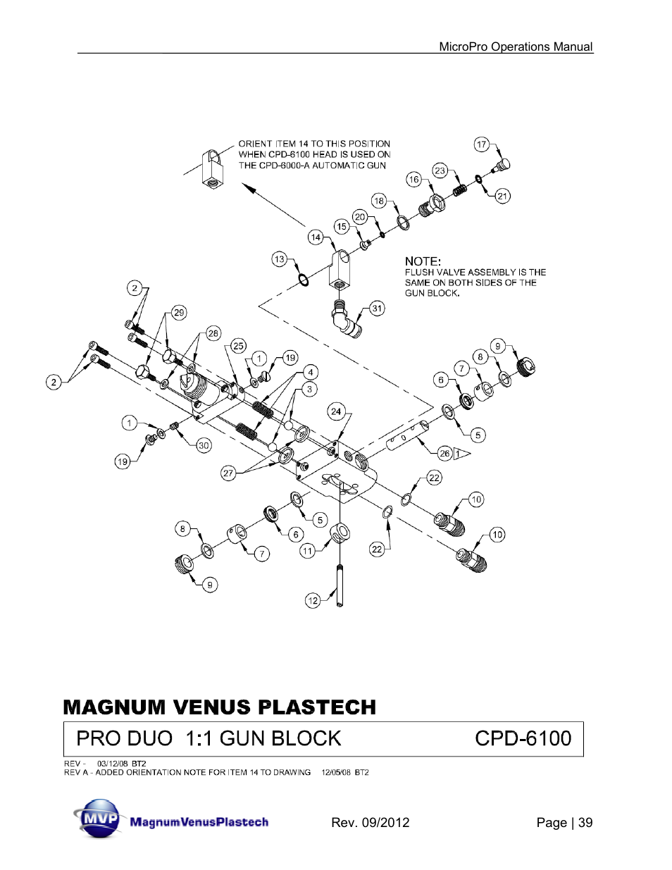 Magnum Venus Plastech MicroPro User Manual | Page 39 / 53