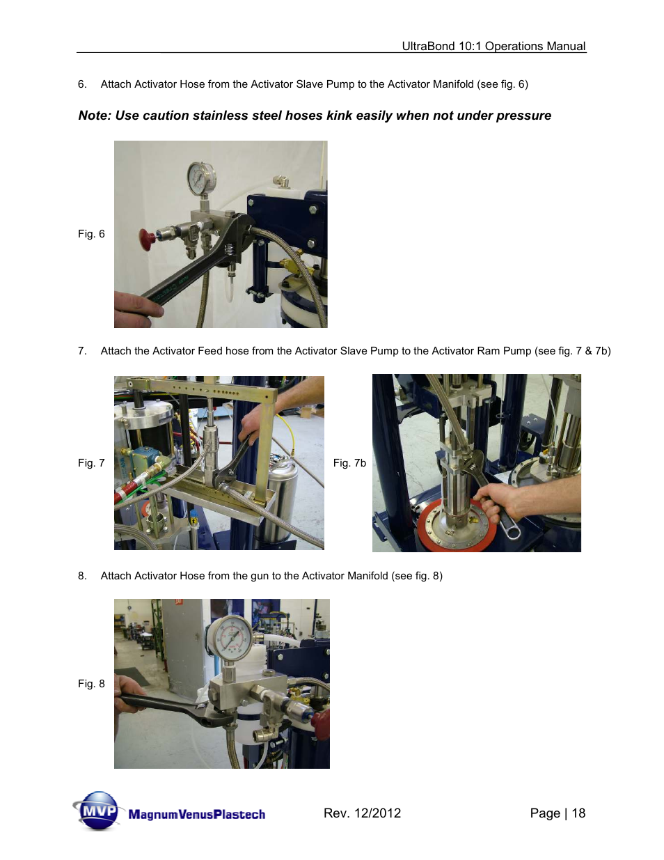 Magnum Venus Plastech ULTRABOND 10:1 ADHESIVE UNIT User Manual | Page 18 / 71