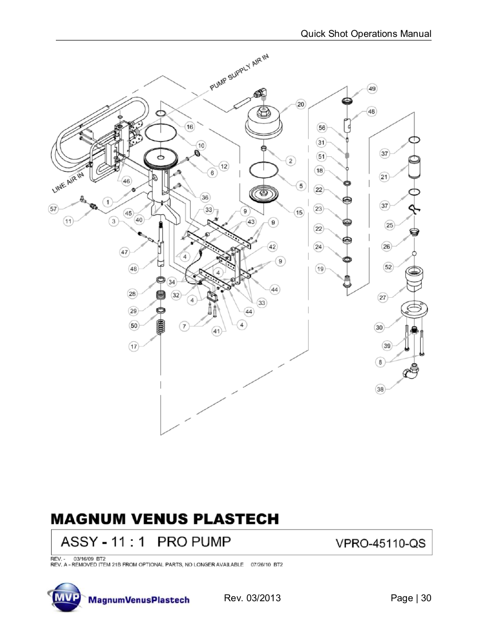 Magnum Venus Plastech Quick Shot User Manual | Page 30 / 42