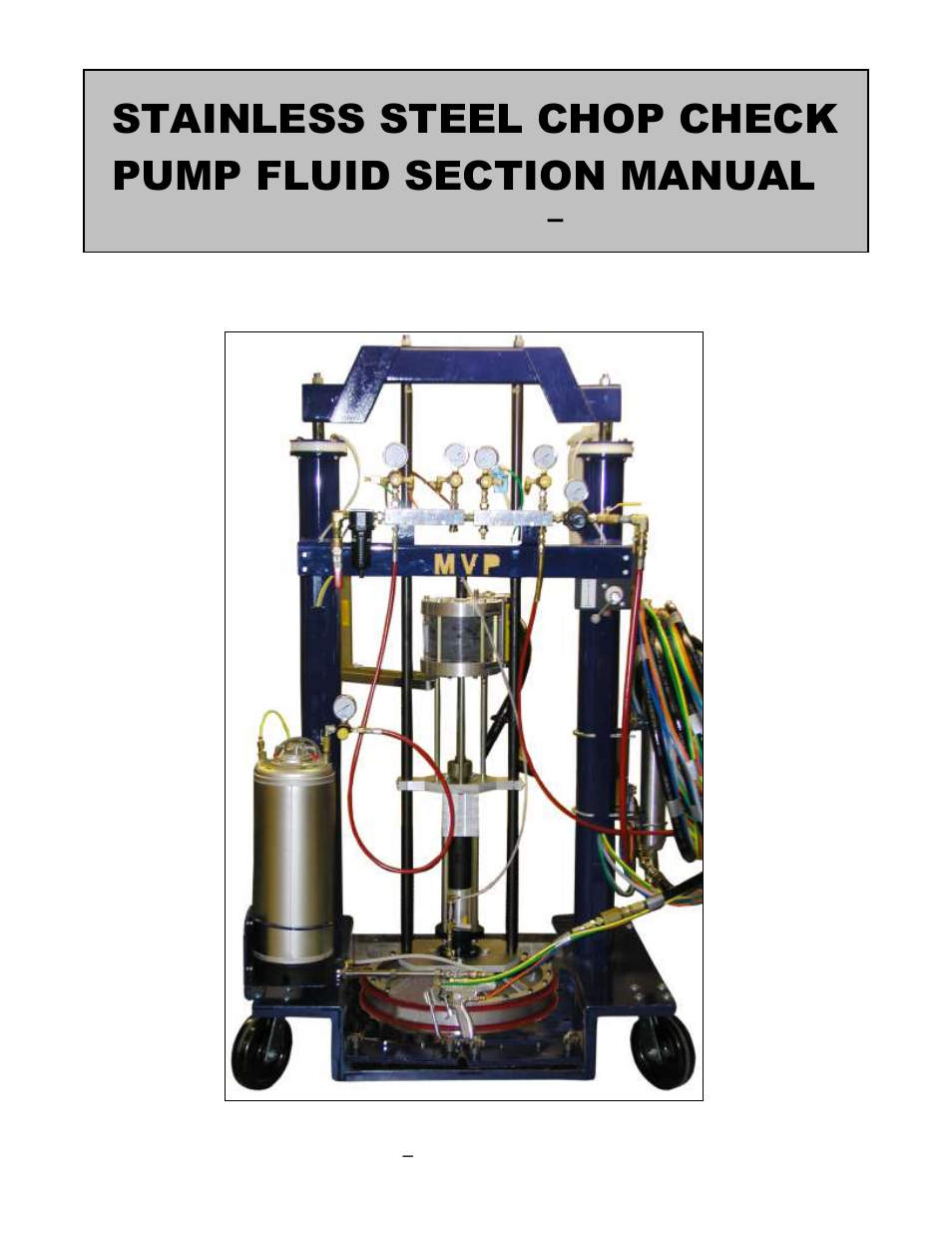 Magnum Venus Plastech STAINLESS STEEL CHOP CHECK CCPLS-1000-SS User Manual | 12 pages