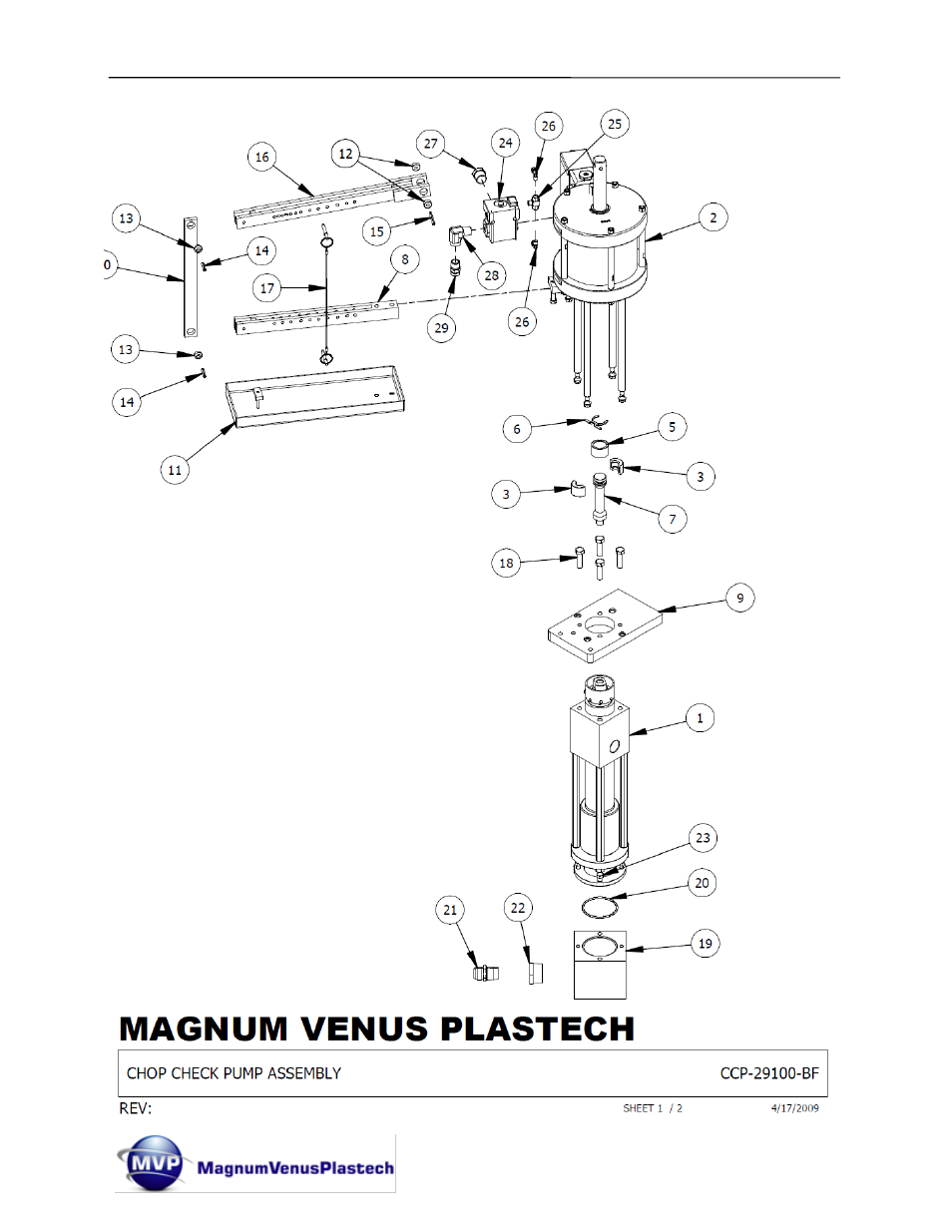 Magnum Venus Plastech CHOP CHECK FLUID CCPLS-1000 User Manual | Page 40 / 49
