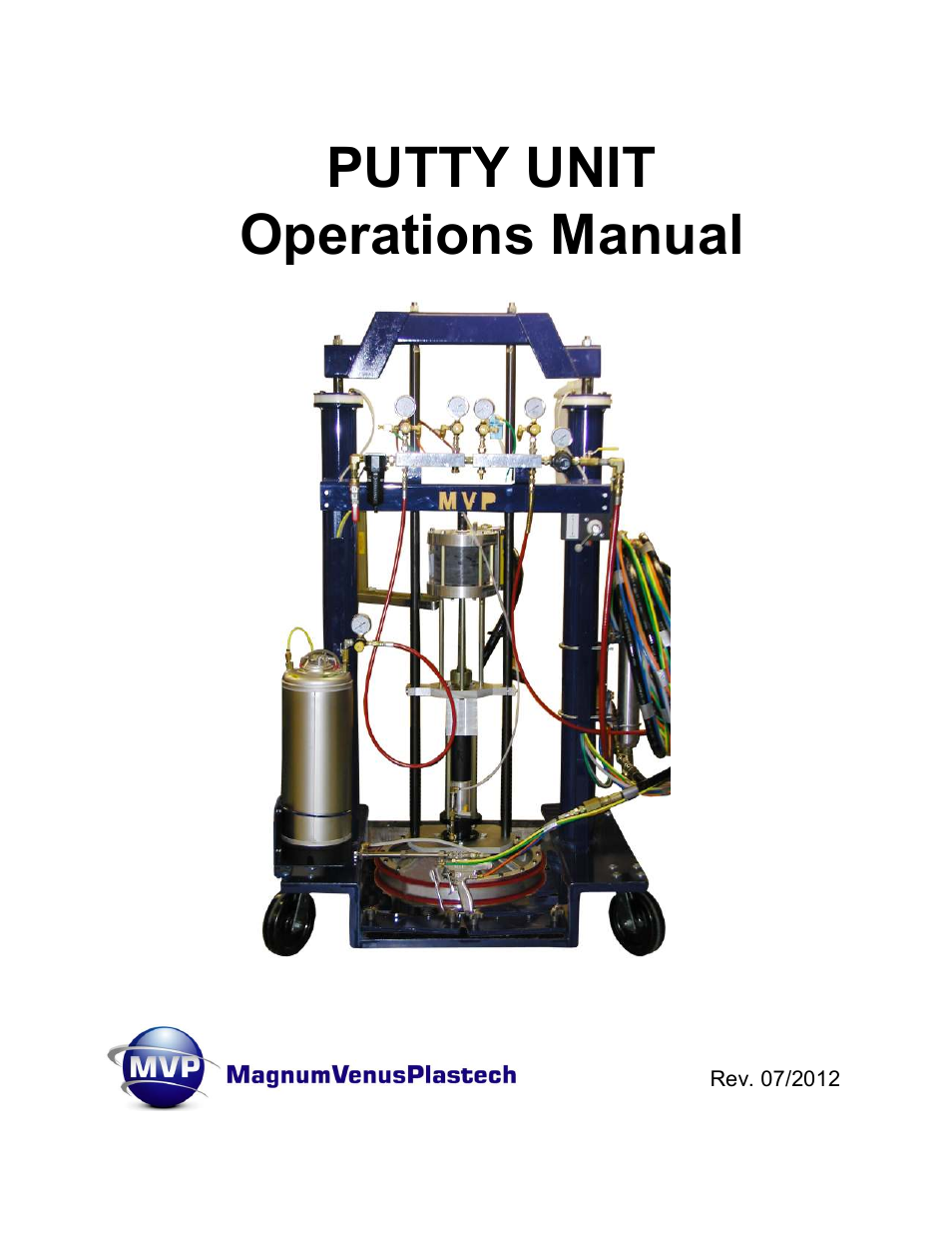 Magnum Venus Plastech PUTTY UNIT User Manual | 48 pages