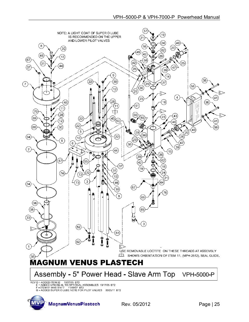 Magnum Venus Plastech Powerhead VPH-7000-P User Manual | Page 25 / 41