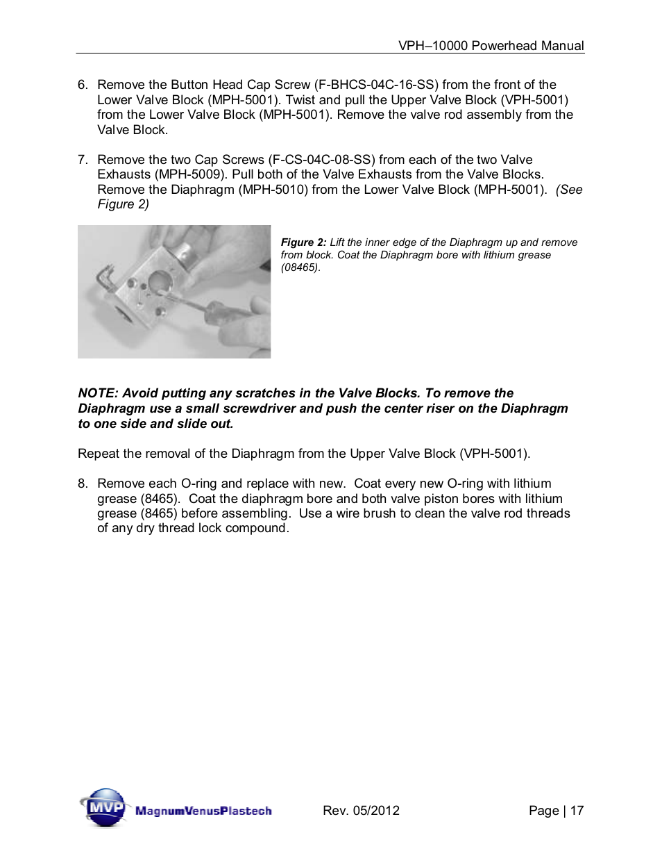 Magnum Venus Plastech Powerhead VPH-10000 User Manual | Page 17 / 26