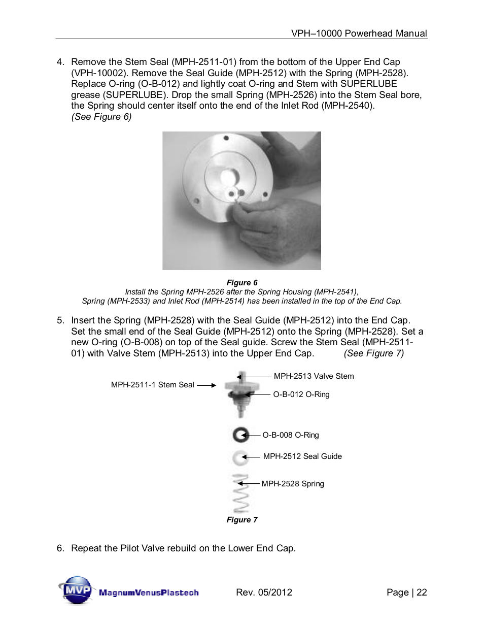 Magnum Venus Plastech Powerhead VPH-10000 User Manual | Page 22 / 26